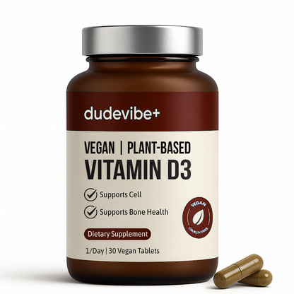 Dude Vibe Vegan Vitamin D3 Supplement