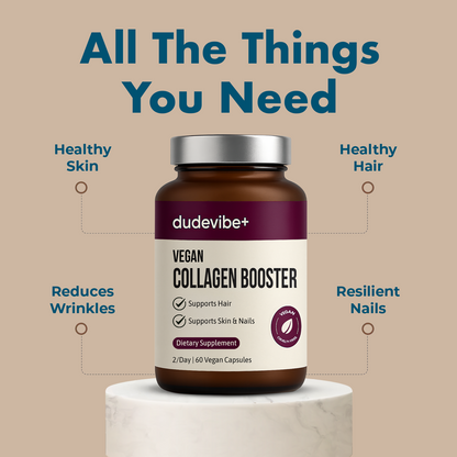 Dude Vibe Vegan Collagen Booster Supplement