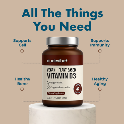 Dude Vibe Vegan Vitamin D3 Supplement