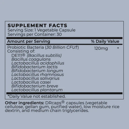 Vegan Probiotics Digestion Supplement